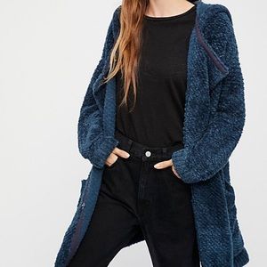 Free People Warm Wishes sweater coat